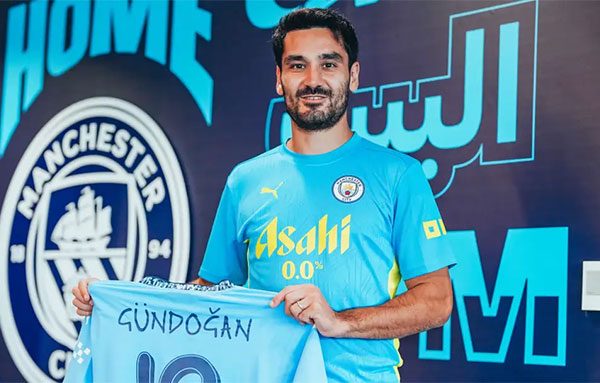 Gundogan ra mắt Man City hôm nay